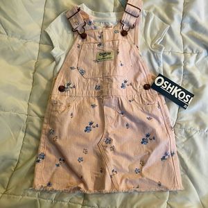 Nwt Oshkosh overall skirt